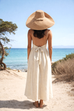 Raffia Curve Brim Hat Large Brim in Natural Madagascan