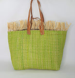 Tote Raffia Bag with Two Handles Raffia Large Madagascan