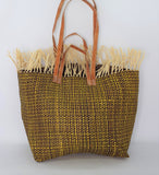 Tote Raffia Bag with Two Handles Raffia Medium Madagascan