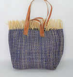 Tote Raffia Bag with Two Handles Raffia Medium Madagascan