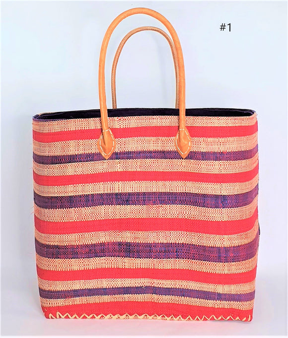 BEACH BASKET XLARGE RAFFIA Madagascan