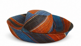 Raffia Curve Brim Hat Standard Brim in Fizzy Cola Madagascan