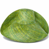 Raffia Curve Brim Hat Large Brim in Avocado Madagascan