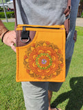 EMBROIDERED MANDALA CROSSBODY BAG SMALL Nepalese