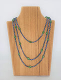 LONG SINGLE STRAND SILK NECKLACE 2.2m Khmer Cambodian