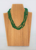LONG SINGLE STRAND SILK NECKLACE 2.2m Khmer Cambodian