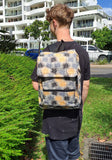 PRINTED COTTON BACKPACK LARGE Khmer Cambodian