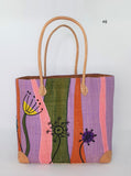 LILIES RAFFIA BASKET LARGE Madagascan
