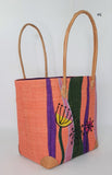 LILIES RAFFIA BASKET SMALL Madagascan
