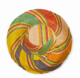 Raffia Curve Brim Hat Standard Brim in Jelly Beans Madagascan