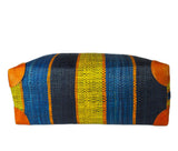 Raffia Striped Handbag Small in Gum Drops Madagascan
