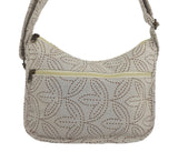 UNISEX CROSSBODY SHOULDER BAG COTTON with EXTERNAL POCKETS Khmer Cambodia