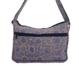 UNISEX CROSSBODY SHOULDER BAG COTTON with EXTERNAL POCKETS Khmer Cambodia