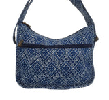 UNISEX CROSSBODY SHOULDER BAG COTTON with EXTERNAL POCKETS Khmer Cambodia