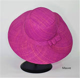 SUNHAT RAFFIA SOLID COLOURS Madagascan