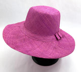 Flat Brim Raffia Sunhat in Fandango Madagascan