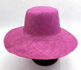 Flat Brim Raffia Sunhat in Fandango Madagascan