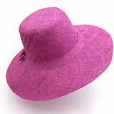 Flat Brim Raffia Sunhat in Fandango Madagascan