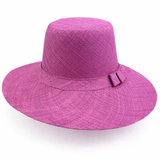 Flat Brim Raffia Sunhat in Fandango Madagascan