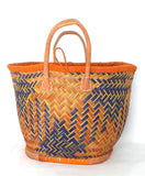 Round Hay Market Basket Small |Madagascan