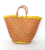 Round Hay Market Basket Small |Madagascan