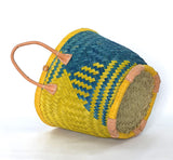 Round Hay Market Basket Small |Madagascan