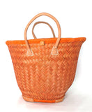 Round Hay Market Basket Small |Madagascan