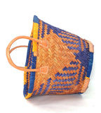 Round Hay Market Basket Small |Madagascan