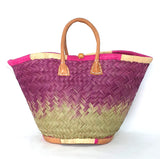 Round Hay Market Basket Small |Madagascan