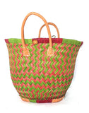 Round Hay Market Basket Small |Madagascan