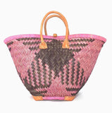 Round Hay Market Basket Small |Madagascan