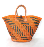 Round Hay Market Basket Small |Madagascan
