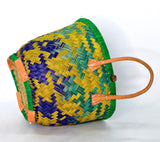 Round Hay Market Basket Small |Madagascan