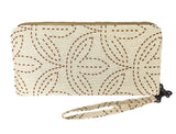 ZIPPED LADIES WALLET PURSE WITH WRIST STRAP Khmer Cambodia