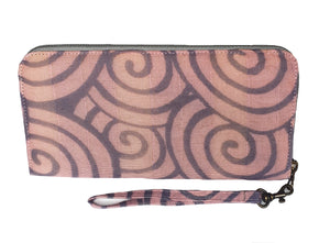 ZIPPED LADIES WALLET PURSE WITH WRIST STRAP Khmer Cambodia
