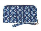 ZIPPED LADIES WALLET PURSE WITH WRIST STRAP Khmer Cambodia