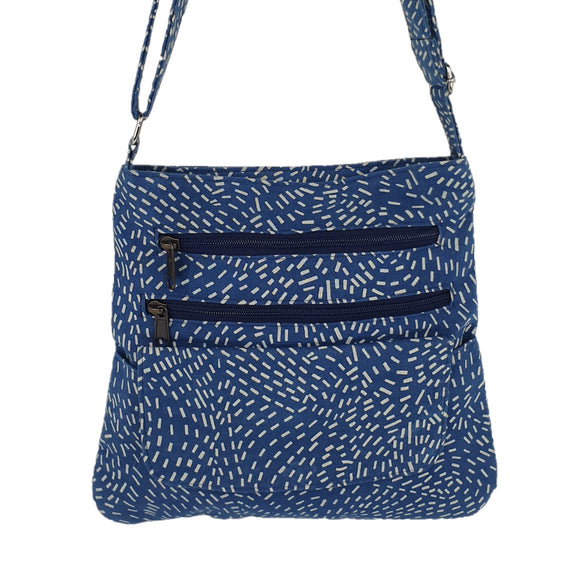 Tapered Cotton Crossbody Bag Cambodian