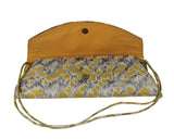 Fine Silk Narrow Clutch with Shoulder Strap Cambodian