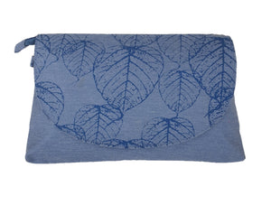 Handprinted Strapped Clutch Purse Cambodian