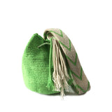 2 Thread Small Solid Colours Wayuu Mochila Colombian
