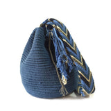 2 Thread Small Solid Colours Wayuu Mochila Colombian