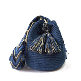 2 Thread Small Solid Colours Wayuu Mochila Colombian