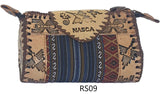 LEATHER & AGUAYO BLANKET HANDBAG SMALL Peruvian