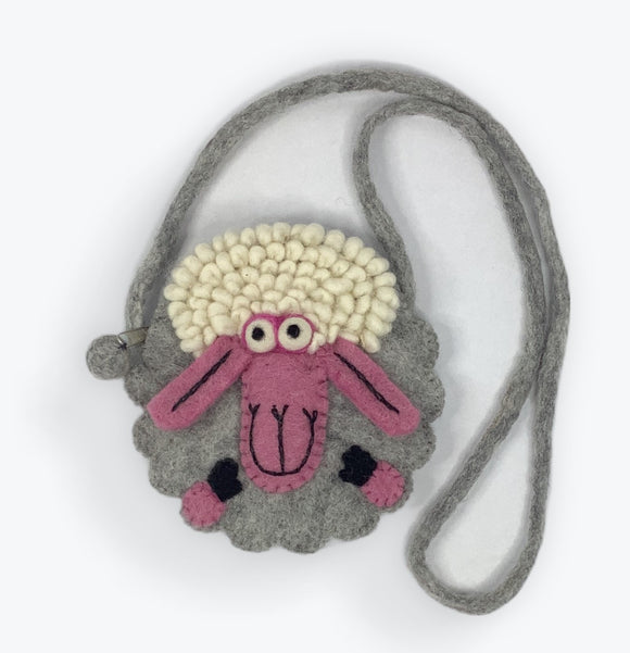 SHEEP FELT KID'S BAG Nepalese