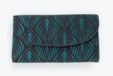 TRI-FOLD LADIES WALLET PURSE Khmer
