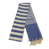 Wide Stripes Scarf Cotton Cambodian