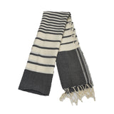 Narrow Stripes Scarf Cotton Cambodian